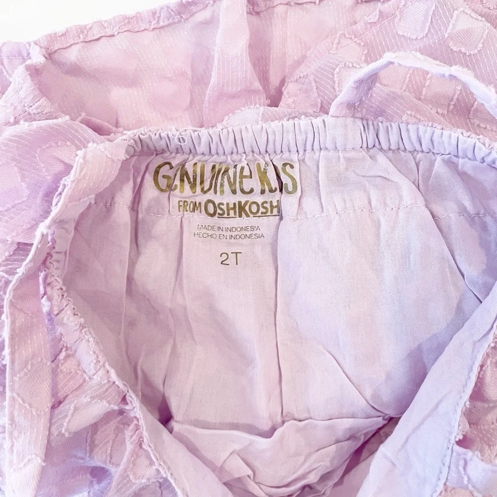 OshKosh 2T lilac tiered top